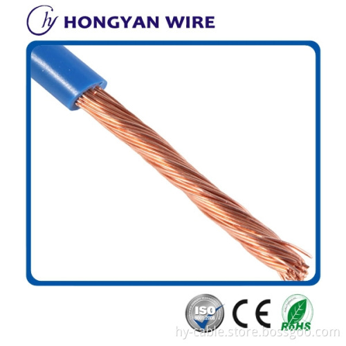 Single Copper Core PVC Coated House Wiring Cable